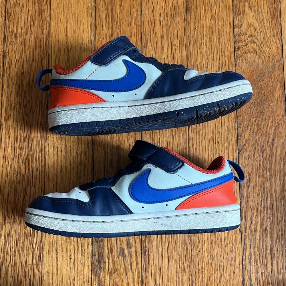 Nike Court Borough Low Recraft PS Midnight Navy kids sneakers DV5457-401 used